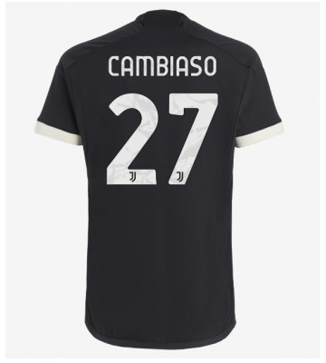 Juventus Andrea Cambiaso #27 Tredje trøje 2023-24 Kort ærmer